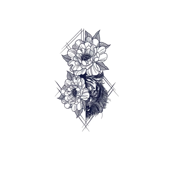 Last Up To 2 Weeks Herbal Ink Tattoo Stickers