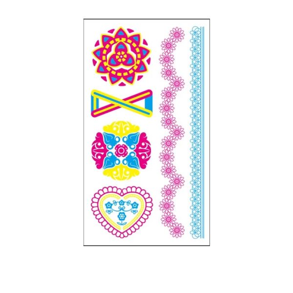 Glow in the Dark Party Temporary Tattoos