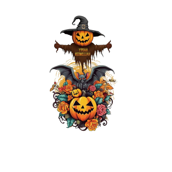 Halloween Colorful Temporary Tattoo Stickers