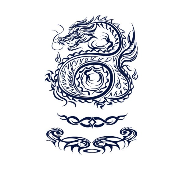Herbal Ink Waterproof Tattoo Stickers