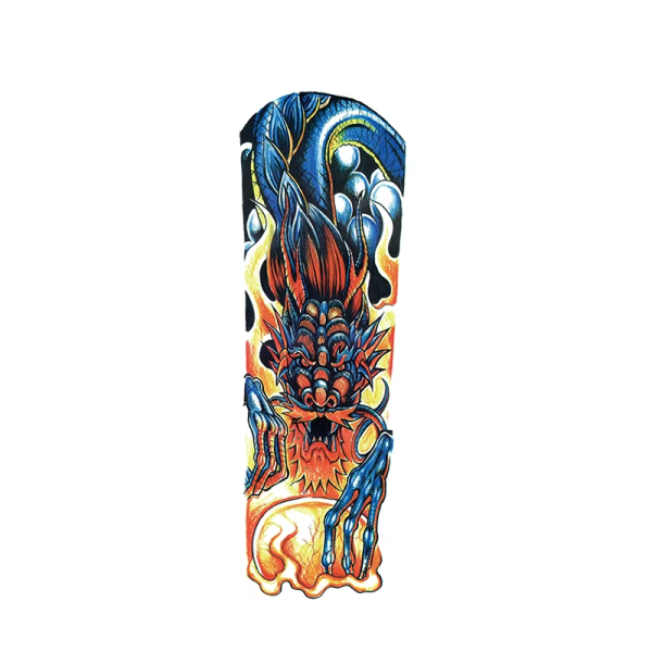 Men's Big Arm Black Sexy Temporary Tattoo
