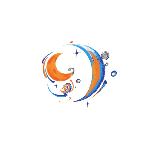 Small Moon Waterproof Temporary Tattoo Stickers