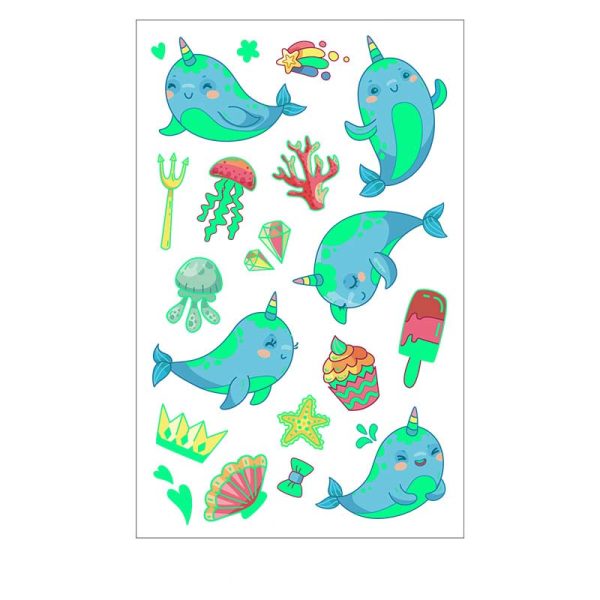 Hot Selling Luminous Fake Temporary Tattoos