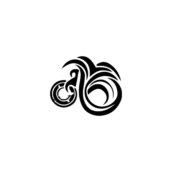 Black Waterproof Semi-Permanent Tattoos