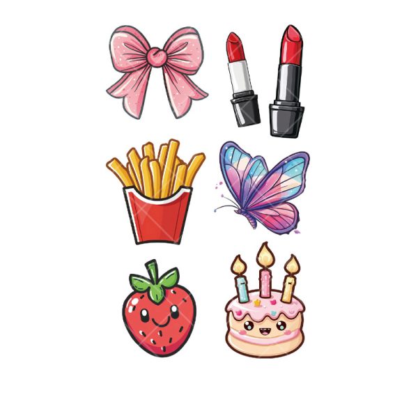 Cute Temporary Tattoo Stickers for Children
