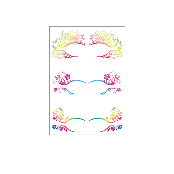 Eyeshadow Face Paint Temporary Tattoo Stickers