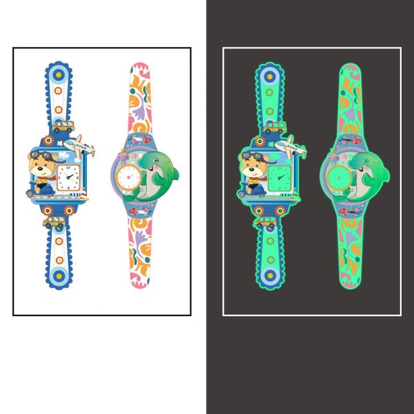 Luminous Toys Watch Tattoo Stickers